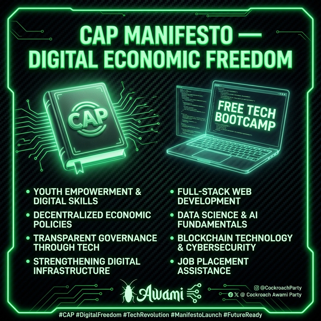 CAP Manifesto Infographic