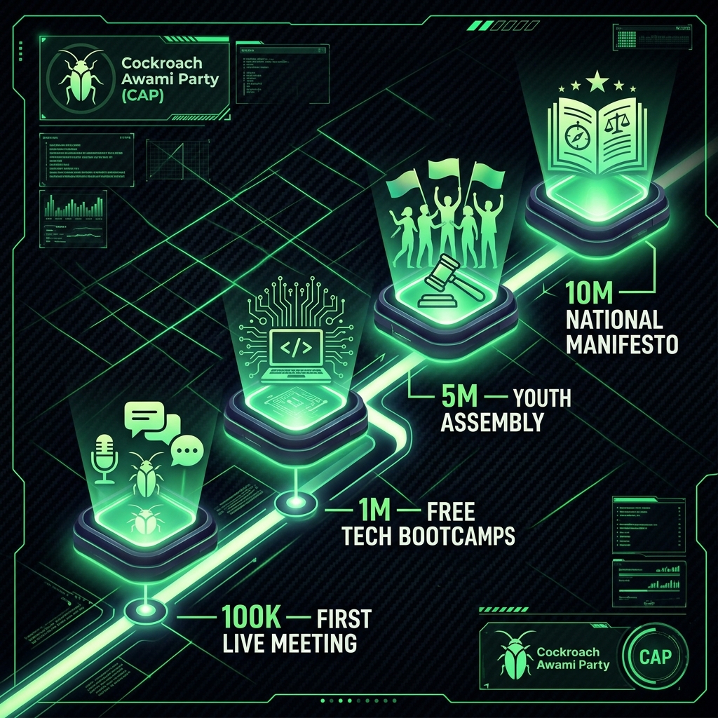 Milestone Roadmap Infographic